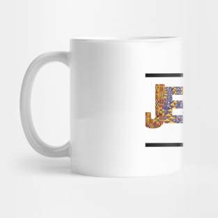 Jesus kente inspired tee Mug